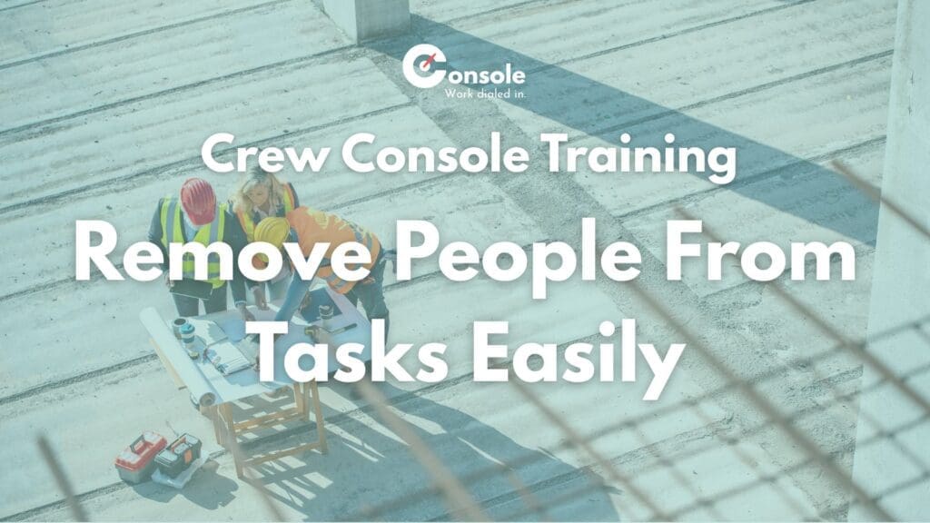 Remove People from Tasks