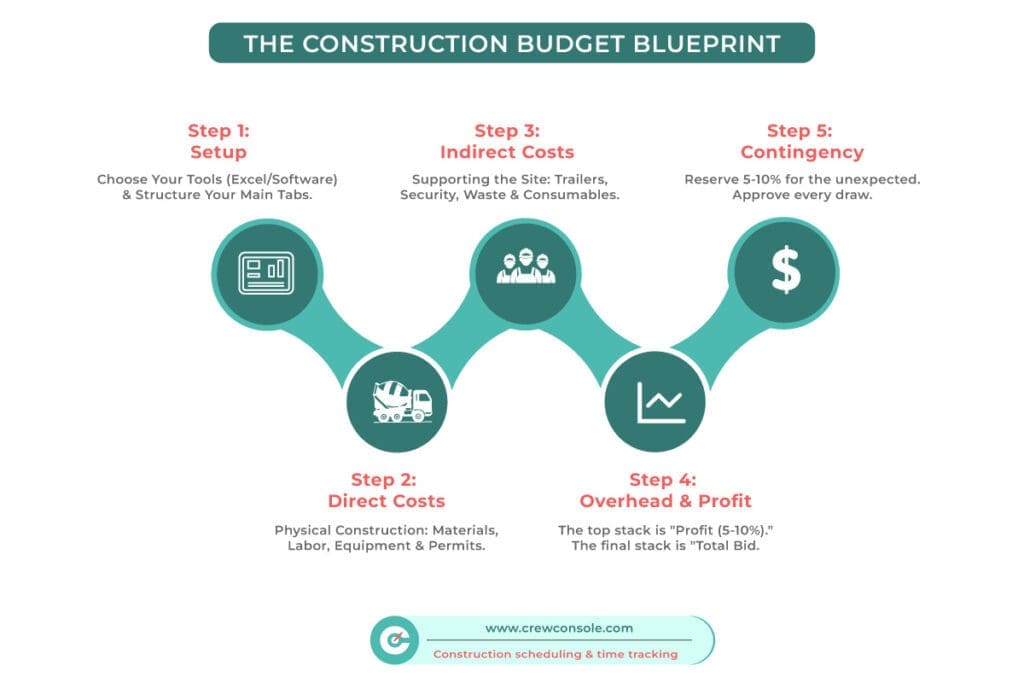 THE CONSTRUCTION BUDGET BLUEPRINT